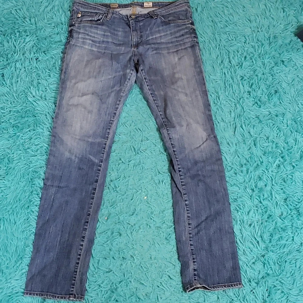adriano goldschmied AG Skinny Straight Jeans